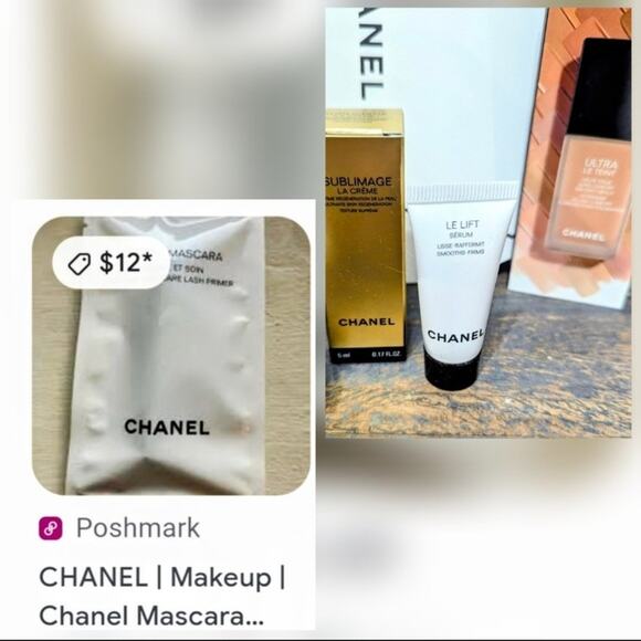 Chanel Sublimage 6 mini-Makeup cosmetic foundation skin care mascara lift serum - Picture 3 of 11